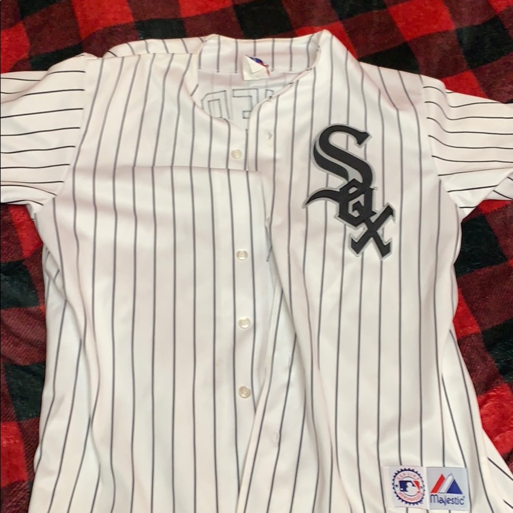 Men’s mlb baseball jersey white Sox Paul konerko
